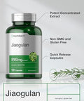 Horbaach Jiaogulan Capsules 120 Count