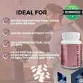 Effectical For Bone & Immune Health, Joint Support With High Absorption Calcium, Magnesium & Zinc Tablets With Vitamin D3, Ideal For Women, Men And Children - 60 Calcium Supplement Tablets