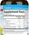 Carlson Kid's Chewable Vitamin C 250 mg 1 g of Sugars Immune Support and Optimal Wellness Antioxidant Tangerine 120 Vegetarian Tablets