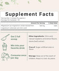 Micro Ingredients Miraclemag Calm Magnesium Powder 2Lbs Magnesium Citrate Powder Sweet Raspberry Lemon Flavored Easily Absorbed Ionic Form Non-Gmo Vegan Sugar Free