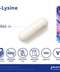 Pure Encapsulations lLysine 270 vcaps
