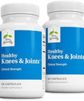 Terry Naturally Healthy Knees & Joints Dietary Supplement To Support Bone Health & Joint Flexibility Healthy Knee & Hip Aid With Calcium Fructoborate 60 Capsules 2 Pack