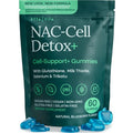 Etta Vita Sugar-Free Nac Gummies N Acetyl Cysteine Supplement With Milk Thistle Glutathione & Selenium Nac Supplement For Energy Respiratory Health Liver Detox & Cleanse Kidney Antioxidant Support