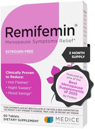 Remifemin Menopause Symptoms Relief Clinically Proven Ingredients Menopause Supplements Black Cohosh Estrogen Made In Germany 120 Tablets