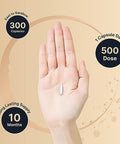 Magnesium Complex 500mg 300 Capsules 10in1 Magnesium Glycinate Citrate Malate and More Chelated Form for Easy Absorption NonGMO