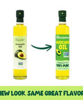 Benissimo 100% Pure Avocado Oil, 500ml Glass Bottle, Allergen-Free and Non-GMO, Premium Cold-Pressed Cooking Oil for Grilling, SautÃƒÂ©ing, Baking, and Salad Dressings