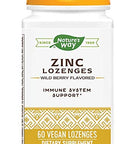 Nature'S Way Zinc Lozenges 60 Count