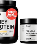 Bare Performance Nutrition Bpn Creatine Monohydrate & Whey Vanilla Protein Powder Bundle