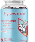 Hyland'S Kids Multivitamin + Superfoods Boost Sugar Natural Strawberry Flavored Gummies With Fruits & Veggies Blend 60Ct Bottle