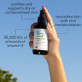 Sky Organics Vitamin E Oil Blend For Face Organic Antioxidant Facial Oil 30 000 Ius To Deliver Reparative Moisture And Soothe Dry Damaged Skin 100% Pure & Cold-Pressed 3.97 Fl Oz 117 Ml