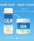 Natural Vitality Sweet Lemon Flavor Magnesium Anti-Stress Drink Mix, 8 Oz
