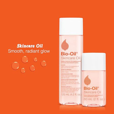 Biooil Skincare Body Oil Bundle Serum For Scars & Stretch Marks Face And Body Moisturizer With Vitamin E & A For Sensitive Dry Skin 4.2 Oz And 2 Oz Bottles
