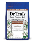 Dr Teal'S Epsom Magnesium Salt SoakNourish & Protect With Coconut Oil3Lbs