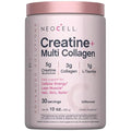 Neocell Creatine Monohydrate Powder 10 Oz With Multi Collagen Peptides Hair Skin & Nails Supplement Unflavored For Women And Men