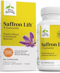Terry Naturally Saffron Lift + Curcumin Herbal Supplement With Curcumin Nongmo Saffron & Brain Curcumin Capsules Concentration & Relaxation Support Supplement 60 Capsules