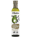 Chosen Foods Virgin Cold Pressed Avocado Oil 8.4 oz., Non-GMO, for Cooking, Baking, Homemade Sauces, Dressings and Marinades
