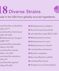 Premom Prenatal Pre & Probiotics For Women: 18 Diverse Organic Prebiotics Strains Supports Digestive 30 Billion Cfu Gut & Immune Health For Mom And Baby Daily Capsules
