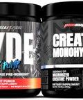 Prosupps Hyde Max Pump Stimulant- Pre-Workout Fruit Punch And Creatine 300 Bundle