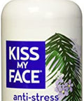 Kiss My Face Antistress Woodland Pine & Ginseng Shower Gel Rejuvenate Your Mood With Ginseng & Woodland Pine Antioxidant Blend Of Olive Oil Aloe & Vitamin E 16 Fl Oz Bottle