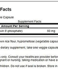 Swanson R 5 P Riboflavin 5 Phosphate Vitamin B2 Supplement Promoting Energy Metabolism and Vision Health Natural Wellness Formula 60 Capsules