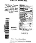 Oregon Farm Fresh Snacks Toffee Peanuts - Sun-Baked Sweet Covered in Toffee - Locally Made Butter Snack - All Natural Ingredients - Resealable Bag Guarantees Freshness (24oz)