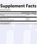 Micro Ingredients Mag Duo Magteina' Magnesium LThreonate and Magnesium Glycinate Powder Restful Sleep Calm and Focus Support 2In1 Advanced Magnesium Formula SugarFree Lemonade Flavor