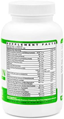 Barislim Once Daily Bariatric Multivitamin Capsule - Iron- Formula - Bariatric Vitamin And Supplement For Post Surgery, Including Gastric Bypass And Gastric Sleeve 90-Day Supply
