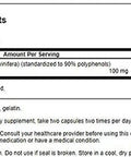 Swanson Grape Seed Extract (Standardized) 50 Milligrams 120 Capsules (2 Pack)