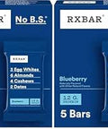 RXBAR Protein Bars, Protein Snack, Snack Bars, Blueberry, 9.1oz Box (5 Bars) (Pack of 2)