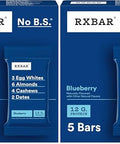 RXBAR Protein Bars, Protein Snack, Snack Bars, Blueberry, 9.1oz Box (5 Bars) (Pack of 2)