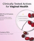 Hum Private Party Vaginal Probiotics For Women'S Health Ph Balance Supplement And Urinary Tract Support With Cranberry & Lactobacillus Blendcranberry Pills (30 Capsules)