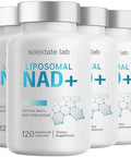 Liposomal Nad Supplement, Highest Nad+ Potency For Anti-Aging, Energy, Focus - 4 Pack