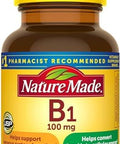 Vitamin B1 100 Mg Tablets 100 Count For Metabolic Health