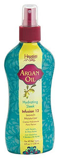 Argan Oil Leave In Conditioner 12 Oz - Vitamin E & Shea Butter Enriched Moisturizer With 12 Benefits Infusion - Good On Color Treated Hair - For Men Women & Kids Ha16