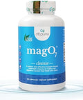 Nbpure Mago7 Natural Colon Cleanse & Detox Occasional Constipation Relief Stool Softening & Bloating Support For Men & Women Ozonated Magnesium Oxide 180 Capsules