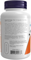 Now Foods Acetyl Lcarnitine 500 Mg 100 Caps