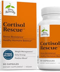 Terry Naturally Cortisol Rescue Stress Response Support With Vitamin C & Bioactive B Vitamins Adrenal Health & Energy Support Supplement 60 Capsules (60 Servings)