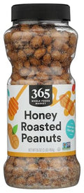 365 by Whole Foods Market, Honey Roasted Peanuts, 16 Ounce