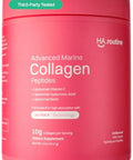 Haroutine Advanced Marine Collagen Powder Plus Liposomal Vitamin C Hyaluronic Acid & Biotin Sugar-Free Type I Collagen Supplement For Skin Hair Nails Joint & Gut Health 30 Servings Unflavored