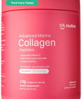 Haroutine Advanced Marine Collagen Powder Plus Liposomal Vitamin C Hyaluronic Acid & Biotin Sugar-Free Type I Collagen Supplement For Skin Hair Nails Joint & Gut Health 30 Servings Unflavored