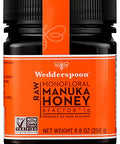 Wedderspoon Raw Monofloral Manuka Honey KFactor 16, Kosher, Halal, Non-GMO, 8.8 Ounce (Pack of 6)