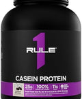 Rule 1 Proteins Casein Protein 25G Protein And 11G Eaas Per Serving From Slowrelease Micellar Casein For Overnight Recovery And Sustained Delivery Between Meals (4 Pounds Vanilla Cra Me)