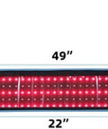 Feangli Red Light Therapy Infrared Light Therapy Belt For Body Waist Back Shoulder Leg Knee Muscle Relief Led 660Nm 850Nm Wearable Large Red Light Belt With Timer Remote Ideal For Woman Man