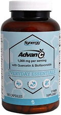 Vitacost Synergy AdvanC with Quercetin and Citrus Bioflavonoids 1000 mg 180 Capsules
