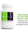 Davinci Labs Sleep Complete Dietary Supplement To Support Healthy Sleeping Habits Relaxation And Sleep With Melatonin Lemon Ashwagandha And Ltheanine Gluten 60 Vegetarian Capsules