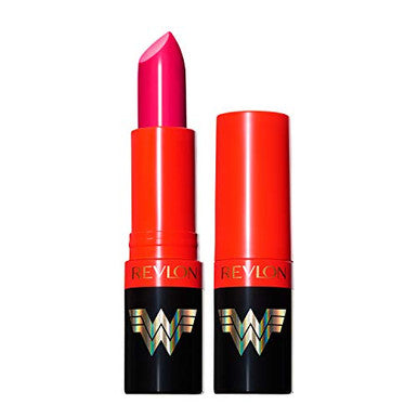 Revlon X Ww84 Wonder Woman Super Lustrous Lipstick With Vitamin E And Avocado Oil Matte Lipstick In Nude 003 0.15 Oz