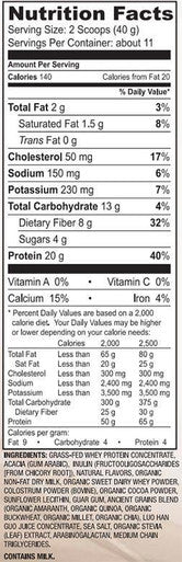 Dr. Mercola Miracle Whey Chocolate