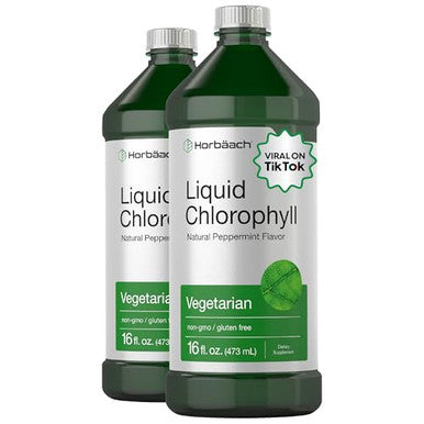 Horbaach Chlorophyll Liquid Drops 32 Oz 100Mg