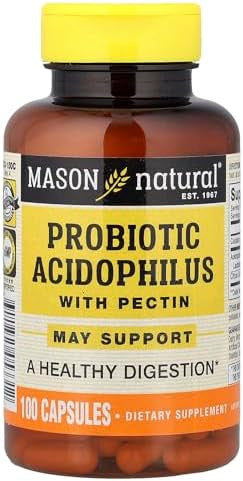 Mason Natural Probiotic Acidophilus With Pectin 100 Capsules