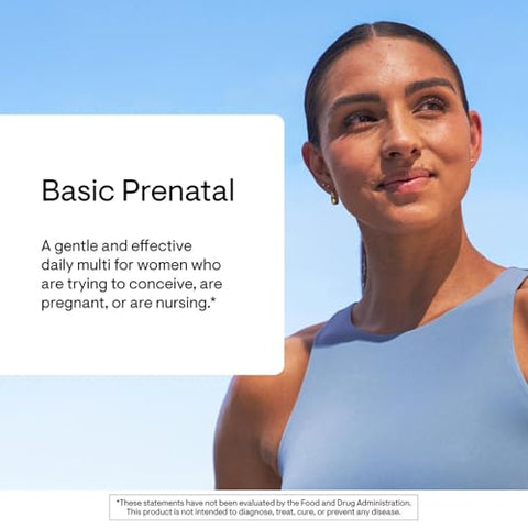 Thorne - Comprehensive Prenatal Bundle Women'S Basic Prenatal Multi & Dha - Baby S Brain Health Support 30 Servings